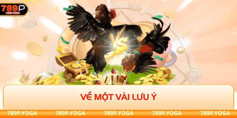 Về một vài lưu ý khi tham gia đá gà tại 789p