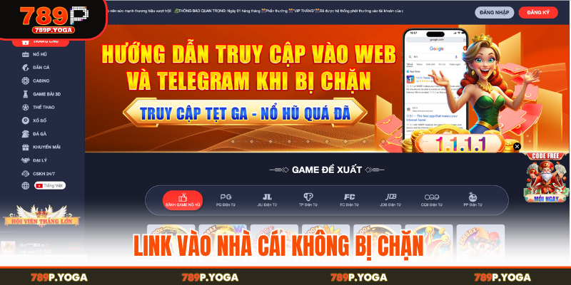 Link vào nhà cái 789p không bị chặn